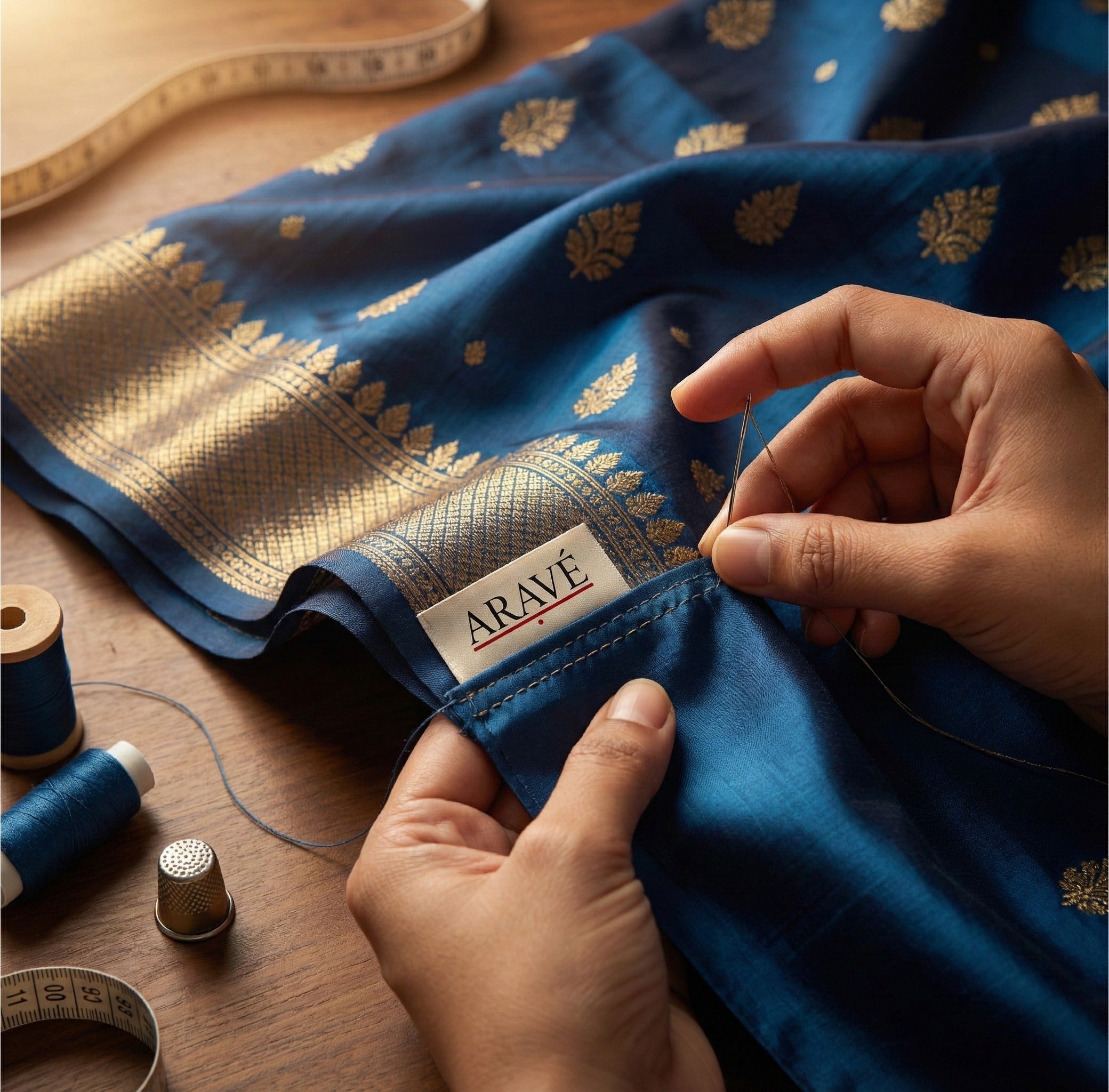 Saree Fall & Pico Stitching